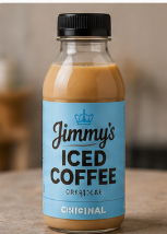 Jimmy's Original Iced Coffee bottle  